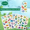 UVUXO Dinosaur Temporary Tattoos for kids - 10 Sheets Cartoon Dinosaur Tattoos Temporary for Girls Boys,Dinosaur Birthday Party Supplies Gifts for Kids