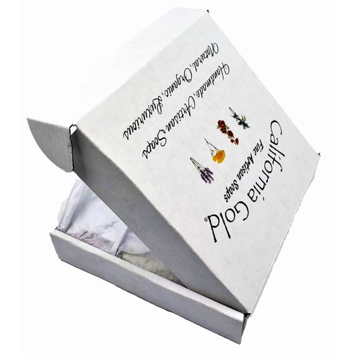 Bar Soap Gift Box Variety Pack From California Gold Artisan Soaps-Variety Pack-6 Bars- Lavender, Honey Oat Shea Butter, Patchouli, Blood Orange Bergamot, Alpine Forest, Spiced Oatmeal-Exfoliating Body Soap Bars for Men and Women-Cold Pressed Natural Soap 