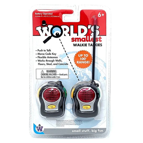 F&T Worlds Smallest Walky Talkies