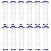 12 Pieces Hydro Jet Shower Head Filter, High Pressure Handheld Vortex Turbo Fan Shower Heads Filter