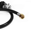 DOZYANT Propane Regulator and Hose Universal Grill Regulator Replacement Parts, QCC1 Hose and Regulator for Most LP Gas Grill Heater and Fire Pit Table, 2 Feet