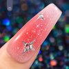 beetles Gel Polish 10ML Glitter Gel Top Coat Holographic Gel Nail Polish Glossy Shiny Reflective Soak Off UV Gel DIY Nail Art Manicure Decoration Design Salon Home Gift for Women Girls