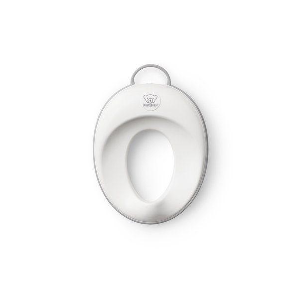 BABYBJORN Toilet Trainer, White/Gray, 1 Count (Pack of 1)