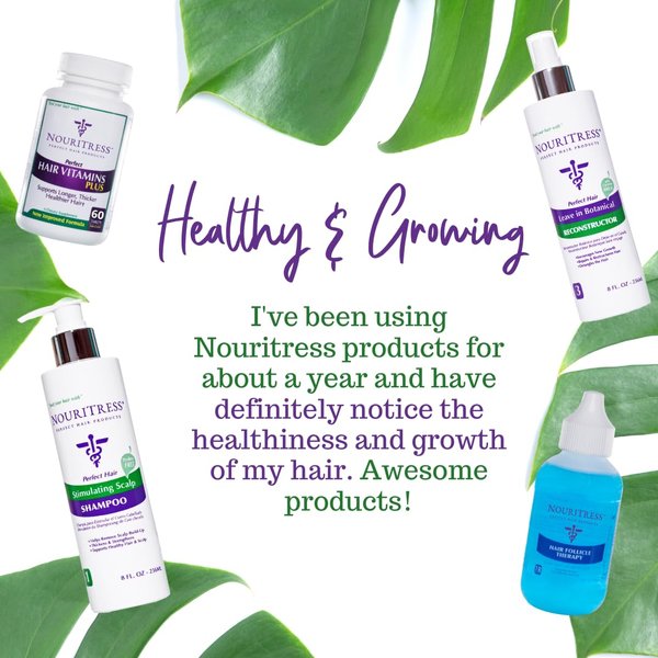 NouriTress Stop Shedding Protein Conditioner | Great for Natural Hair | Reduce Hair Shedding | Promotes Hair Growth | Stops Hair Breakage - 4 oz.