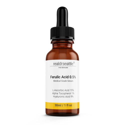 Advanced Skincare Serum, Non-Greasy Formula, Deeper Penetration. Contains Vitamin C, E, Ferulic and Hyaluronic Acid