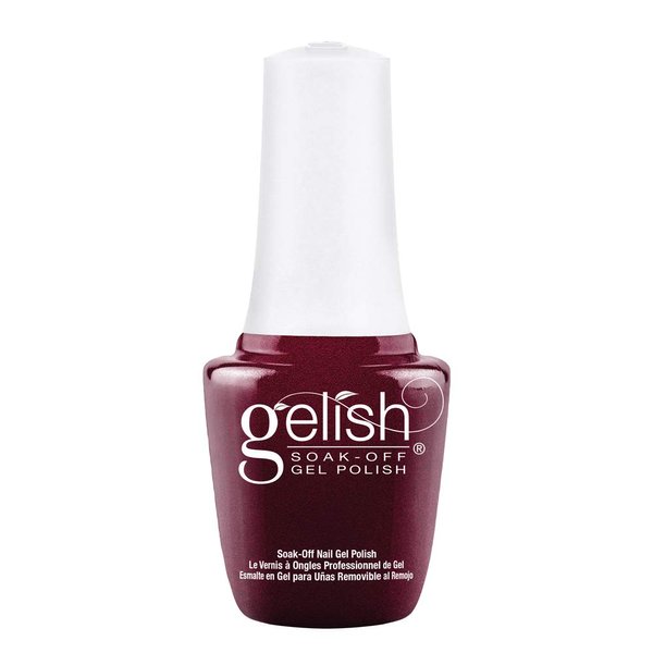 Gelish MINI My Forbidden Love Soak-Off Gel Polish, Red Gel Nail Polish, Red Nail Colors, 0.3 oz.
