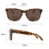 VITENZI Bifocal Sunglasses for Men and Women Retro Reading Sun Tinted Glasses with Readers - Turin in Tortoise 2.75