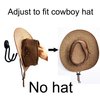 YYST Magnetic Hanger Magnetic Hook for Cowboy Hat, Hard hat, Cords,Tools,Bags,Towels, etc 2.5" Diameter Magnet - No Scratches to The Surface - W Style (2)