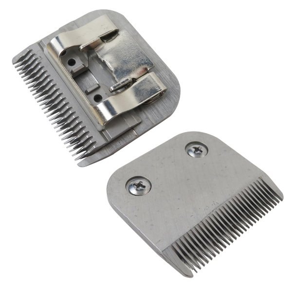 2Pack #30 Blade Dog Grooming Clipper Replacement Blades Compatible for Andis/Wahl/Oster Dog Clippers,Detachable Blade & Stainless Steel Blade,Size-30, 1/50-Inch Cut Length (64260) by KOGUNXU