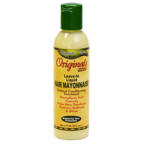 Africas Best Conditioner Originals Hair Mayonnaise Leave-In 6 Ounce (177ml) (3 Pack)