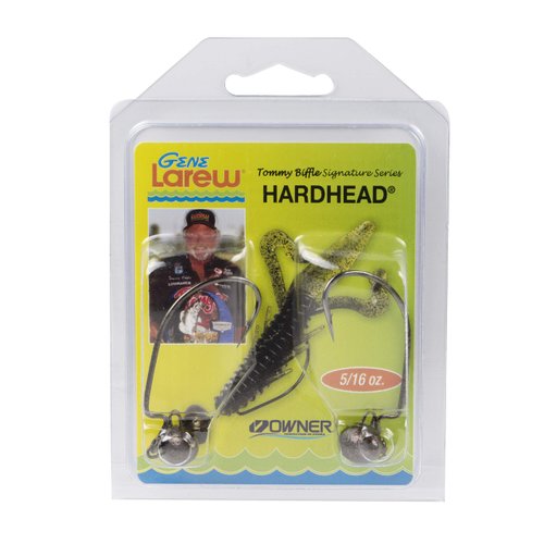 Gene Larew Biffle Hardhead Copperhead Bass Jig Heads for Fishing, Football-Head Fishing Lure, Accessories for Freshwater Fishing, Pack of 2, 5/16 oz
