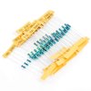Chanzon 60 Values 1/4W (0.25 watt) Metal Film Fixed Resistor Kit 300pcs 1R-4.7MR Ω ohm ±1% Tolerance 0.01 MF Through Hole Resistors Current Limiting Rohs Certificated 1/4 watt Resisters Assorted