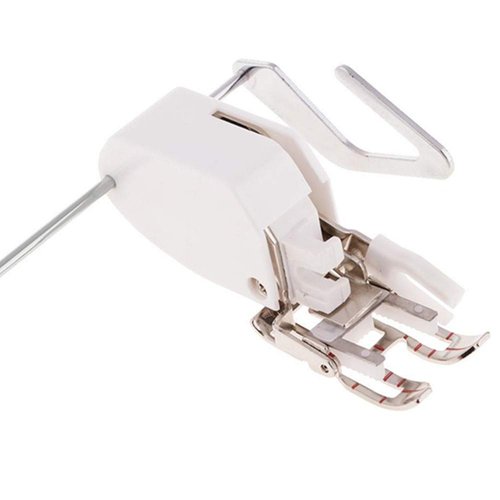 YEQIN Open Toe Walking Foot W/Guide for Quilting and Sewing - Stitch Through Multiple Layers and Match Prints - Compatible with Low-Shank Sewing Machine | Brother, Singer, Janome, Babylock & More