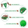 Football Party Decorations, Football Birthday Party Supplies Set Include 2 Pennant Banners & 9 Football Theme Hanging Swirls - NO DIY - Superbowl Party Decorations Game Day Tailgate Party Supplies