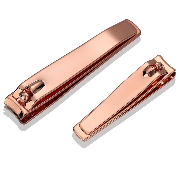 Nail Clippers Gifts for Women, Small Gift Idea for Wife, Gold Fingernail Clipper for Christmas Stocking Stuffers