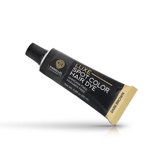 Parallel Products - Luxe Color (Light Brown) - Cream Hair Dye - 25mL - Tint for Professional Spot Coloring - Covers Grey Hair - Root Touch-Up