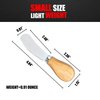 Yeeper Little Cheese Spreader Knives, Wooden Handle, 5 inch, Stainless Steel Cocktail Knives Spreaders for Condimets, Cheese, Butter, Charcuterie Board Accessories