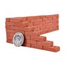 Acacia Grove Real Mini Red Bricks, 1/12 Scale (300 Pack)