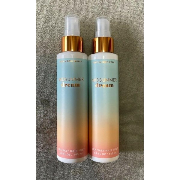2 bath body works Midsummer Dream Sea Salt Hair Mist - 4.9 fl oz