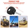 14707 Heavy Equipment Ignition Key,Ignition Keys for Hamm Bomag Volvo Bobcat Caterpillar JCB New Holland Dynapac Terex Skytrak 14707 5755124 8035807 8U-9569 14603(10 packs)