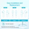 AQUA CREST WF52 Replacement for Aquasana® Under Sink Water Filter AQ-5300R, Aquasana® Filter Replacement, 600 Gallons, Pure, Tasty Water, 3 Count