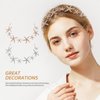 Beaupretty 2Pcs Star Headpiece Mermaid Starfish Headband Hair Clip Rhinestone Wedding Jewelry Hair Accessories for Women Girl