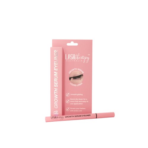 Lash Therapy Australia Growth Serum Eyeliner, Smudge Proof, Quick Dry Eye Liner, Long Lasting Liquid Eyeliner, Black Eyeliner Pen, Eyeliner Liquid Liner, Waterproof Eyeliner