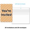 Basketball Pool Party Invitations with Envelopes Set of 20 Summer Sport Basketball Pool Theme Birthday Party Invites Fill in Blank