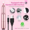 Saviland Electric Nail Drill - Electric Nail File Efile Nail Drill Professional Manicure with 6PCS Nail Drill Bits