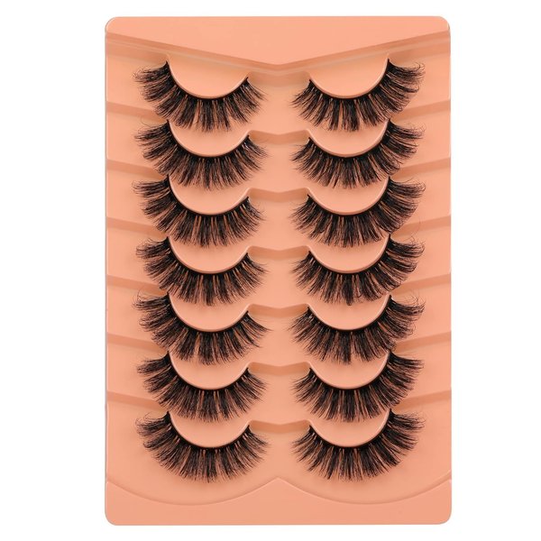 Generic Mink Lashes 18MM Fluffy, black