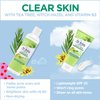 St. Ives Clear Skin Lotion - 3-in-1 SPF 25 Face Moisturizer for Acne Prone, Oily, or Combo Skin, Lightweight Sheer Daily Face Lotion with Tea Tree Extract & Witch Hazel, 3 Fl Oz