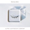 Sicurl The Malibu Lashes, Natural Fluffy Lightweight Eyelashes, False Eyelashes Everyday Use, Individual Lashes, Easy to Apply, No Lash Glue Included (8-14mm), 5 Pairs Eyelashes