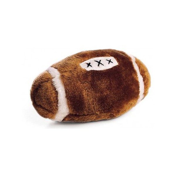 Plush Football Dog Toy [Set of 3]