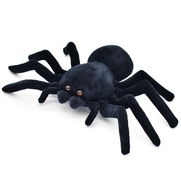 HWD Soft Spider Doll, Cute Stuffed Animals Dolls Plush Pranks Stuff Toys, Gifts for Kids, Toddler, Birthday, Halloween, Christmas (Medium:9.8in x 15.7in)