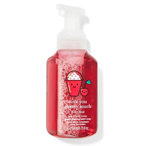 Bath Body Love You Cherry Much Cherry Frost Gentle Foaming Hand Soap - 8.75 Fl Oz - Scented with Natural Essential Oils
