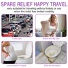 Female Urination Device,Reusable Silicone Female Urinal Foolproof Women Pee Funnel Allows Women to Pee Standing Up,Women's Urinal is The Perfect Companion for Travel and Outdoor (Purple)