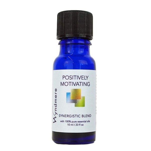 Positively Motivating Essential Oil Blend - Uplifting & Encouraging 100% Pure Therapeutic Quality for Aromatherapy - Wyndmere Naturals - 10ml