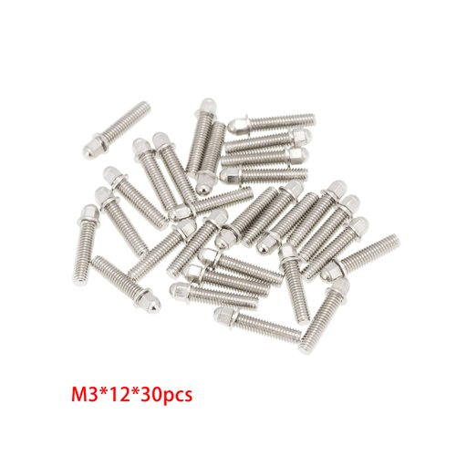 DKKY RC M3 Hex Screws with Wrench Tool for 1.9 2.2 Wheel 1/10 RC Car Crawler TRX4 Axial SCX10 90046 AXI03007 Redcat