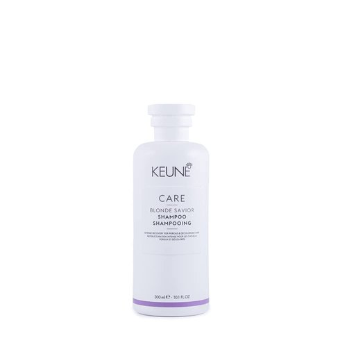 KEUNE Care Blonde Savior Shampoo - Sulfate-Free Shampoo Designed to Moistuirze and Repair Sensitized, Compromised, and Decolorized Hair 10.1 FL.OZ