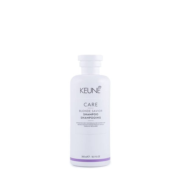 KEUNE Care Blonde Savior Shampoo - Sulfate-Free Shampoo Designed to Moistuirze and Repair Sensitized, Compromised, and Decolorized Hair 10.1 FL.OZ