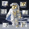 JMBricklayer Space Astronaut Building Sets for Adults 70109, Space Toys Gifts for Kids 8-14 Boys Girls, Flexible Astronaut Building Blocks Model with Display Stand, Spaceman Christmas Birthday Gifts