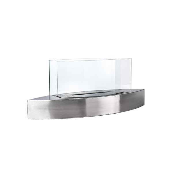 Sharper Image Tabletop Fireplace Black