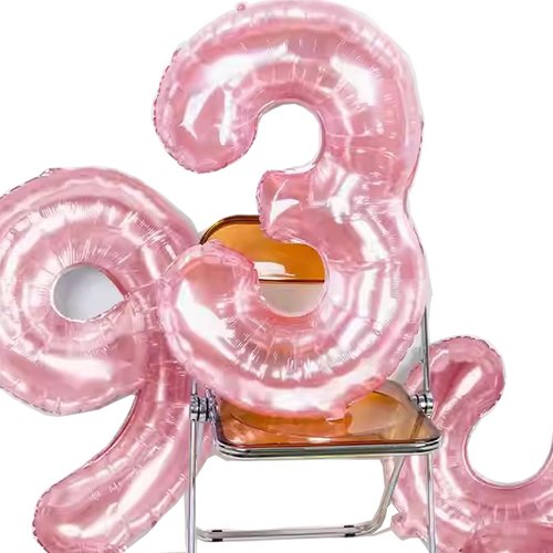 Azinoo Pink 1 Balloon Number Balloons Jumbo Giant Happy 1st Birthday Party Decorations Foil Party Supplies 40 inch