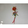 Vietnamese New Year Decorative Plastic Hanging Lantern with Firecracker 2" Size (lồng đèn treo tết)