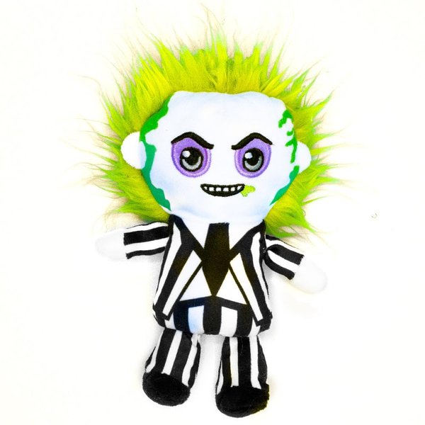 Buckle-Down Dog Toy, Horror, Plush Squeaker Beetljuice Standing Pose 7.5" x 5.5"