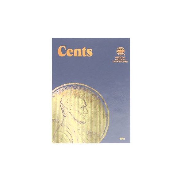 Rare Coins Cent Plain 9041 Whitman New Folder