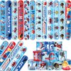 48 PCS Ice Hockey Slap Bracelets Party Favors Ice Hockey Wristbands Bracelets Goodie Bag Fillers for Ice Hockey Birthday Decorations Supplies for Class Reward Prizes Gift for Kids Party Favors