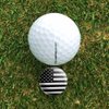GRAPHICS & MORE Subdued American USA Flag Black White Military Tactical Golf Divot Repair Tool and Ball Marker