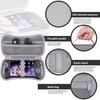 khanka Hard Travel Case Replacement for Anbernic RG556 Retro Handheld Game Console,Case Only. (Grey)