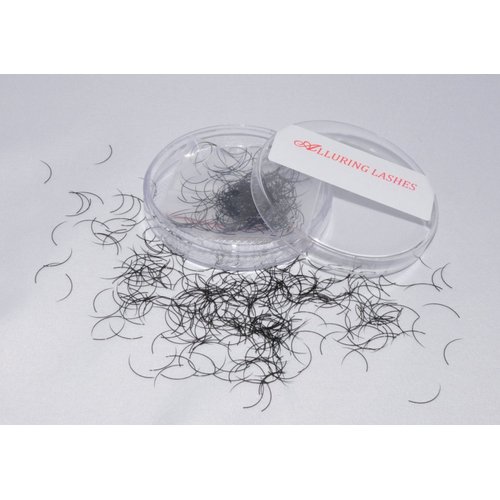 Alluring Eyelash Extension B .25 X 8mm Loose Individual Glossy Lashes